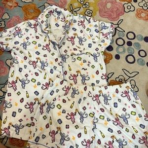 Roberta roller rabbit New Year’s Eve pajamas, size small